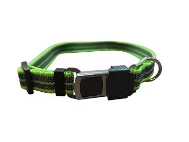 Gummiertes Halsband verstellbar mit Clicklock